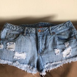 Women’s blue Jean Shorts